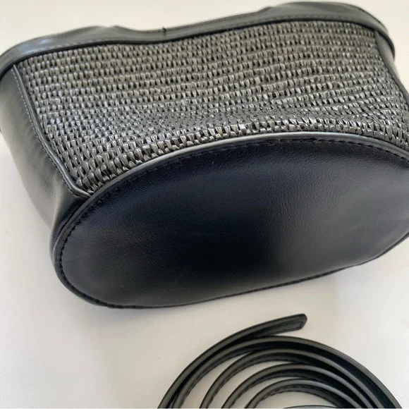 Marni Black Woven Tote Bag - Picture 4 of 5